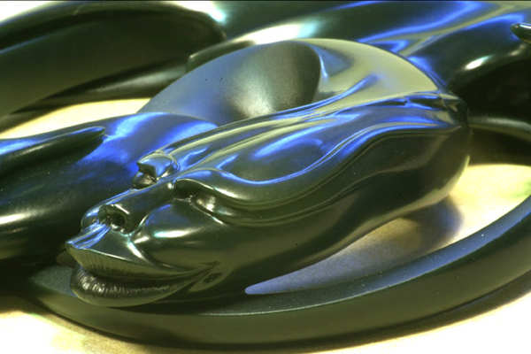 Detail of Eve's Mentor black dragon3 BLACK JADE DRAGON