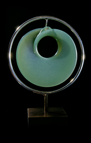 Moebius Disc moebiusdisc1 Carved Jade Moebius Disc