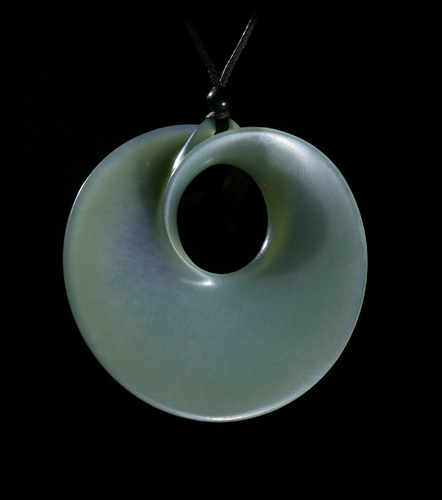 Moebius Disc moebiusdisc2 Carved Jade Moebius Disc