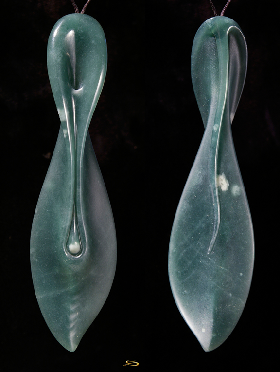 Blue Jade Emerging Bloom ThePairA Blue Jade Emerging Bloom