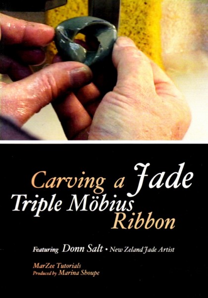 Carving a Jade Moebius Ribbon.